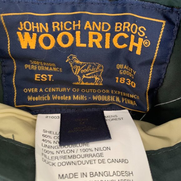 Vintage Woolrich Men's Duck Down Puffer Reversible Vest - Picture 9 of 12